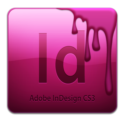 InDesign CS3 Dirty Icon 512x512 png
